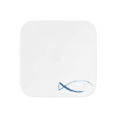 Coup Fine Dining Blue Sea Coupteller flach eckig 22x22 M5383