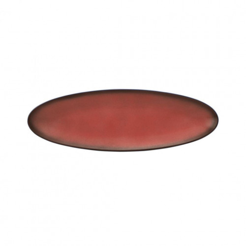 Seltmann Weiden Coup Fine Dining Fantastic Couppplatte 35x11 cm M5379, ziegelrot 