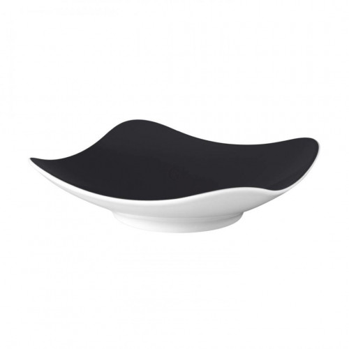Seltmann Weiden COUP Fine Dining Fashion Coupschale eckig 17,5x17,5 cm M5384, schwarz 