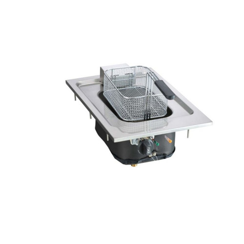 EKU Snackline Einbau Elektro Friteuse D-FRE-40-90