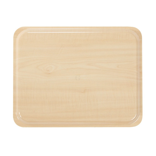 Birke E75 CAMBRO Capri Lamininiertes Schichtstofftabletts mit glatter Oberfläche 325 x 530 mm 