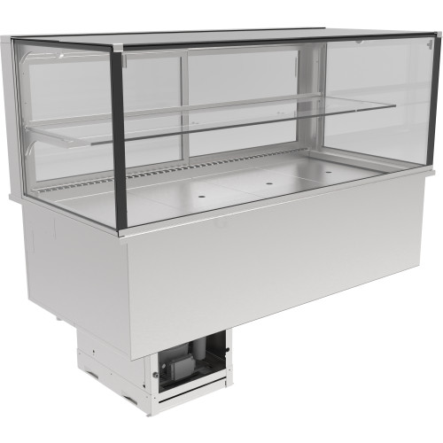 NordCap Einbaukühlvitrine GREEN GE-145-54-E R-290