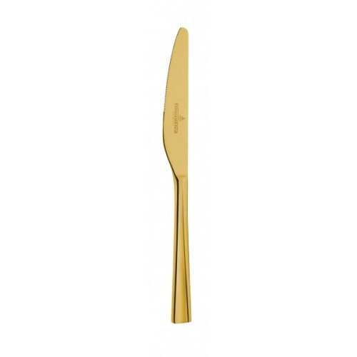 Picard und Wielpütz Monterey 6160 PVD Dessertmesser, massiv, gold