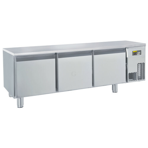 NordCap Kühltisch (3 Abteile) GTTM 3-460-3T