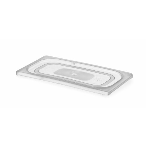 Hendi Gastronorm-Deckel, GN 1/9, GN 1/9, Transparent, 176 x 108 mm