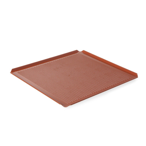 Hendi Backblech - perforiert, GN 2/3 - mit 4 Aufkantungen, 354x325x(H)10mm