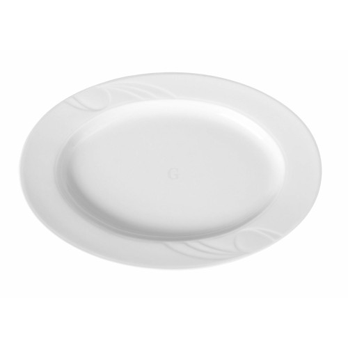 Hendi Platte Serie Karizma, oval, 290 x 200 mm