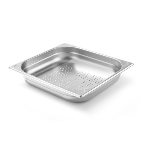 Hendi Gastronorm Behälter 2/3 perforiert, Kitchen Line, GN 2/3, 5 L, (H) 65 mm