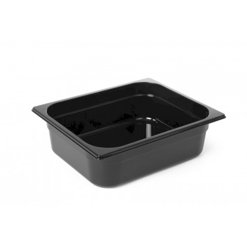 Hendi Gastronorm Behälter 1/2, GN 1/2, 12,5L, Schwarz, 325x265x(H)200mm