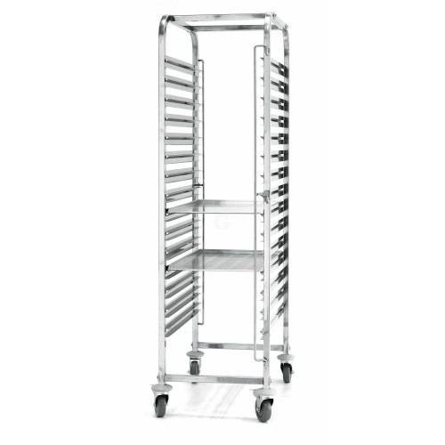 Hendi Abräumwagen - 15 x 600 x 400 mm, 690 x 515 x (H) 1695 mm