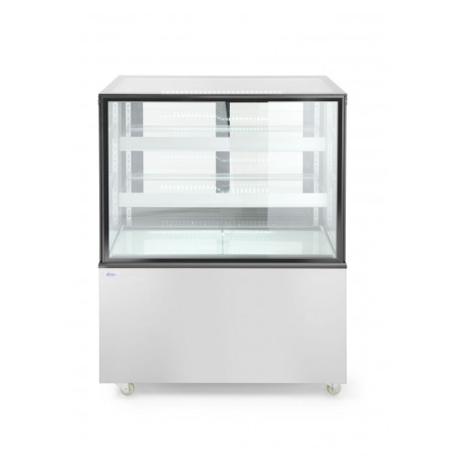 Hendi Kühlvitrine mit 2 Regalen, 410L, 2/6˚C, 230V/490W, R290, 1215x675x(H)1210mm