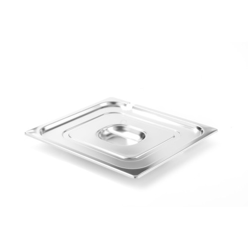 Hendi Gastronorm-Deckel mit Löffelaussparung, Profi Line, GN 1/2, 265 x 325 mm