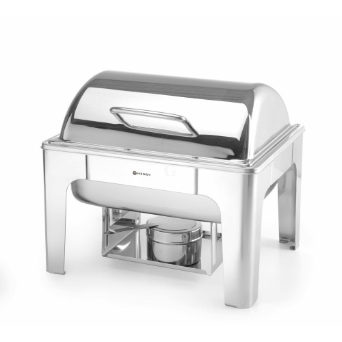 Hendi Chafing Dish GN 1/2, Spiegelglanz, Profi Line, 4 L, 365 x 345 x (H) 345 mm