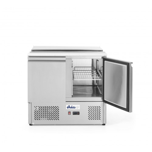 Hendi Saladette, zweitürig 300L, -2/8˚C, 230V/310W, R600a, 900x700x(H)888mm