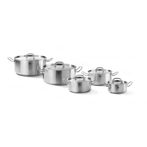 Hendi Bratentopf - mit Deckel, Kitchen Line, 2,9L, ø200x(H)95mm