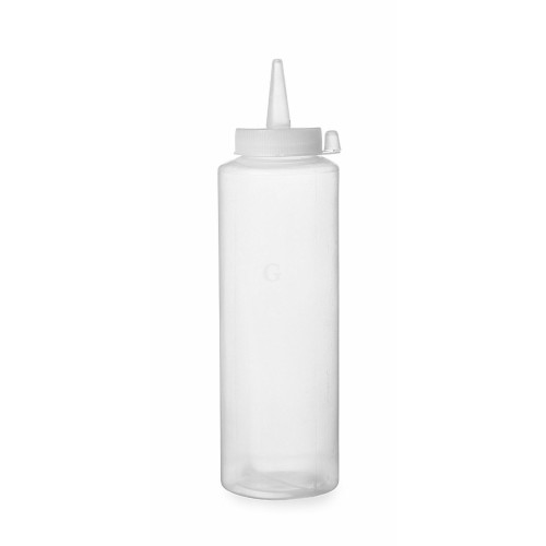 Hendi Spenderflaschen, 0,35 L, Transparent, ø 55 x (H) 205 mm