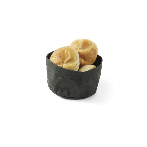 Hendi Brottaschen aus Papier, Schwarz, 170x170x(H)150mm