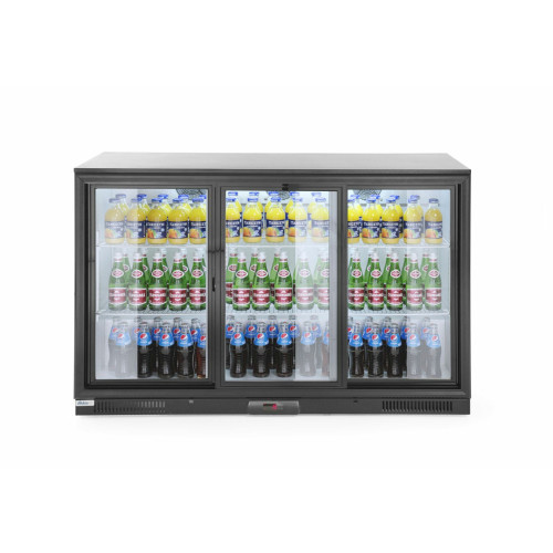 Hendi Bar Kühlschrank mit Schiebetüren 303 L, 2 / 10 ˚C, 220 - 240 V / 0,215 kW, R600a, 1335 x 500 x (H) 900 mm