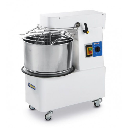 Hendi Spiralteigmaschine mit abnehmbarer Schüssel - 20 L, 56 kg/h, 22L, 400V/750W, 390x670x(H)735mm