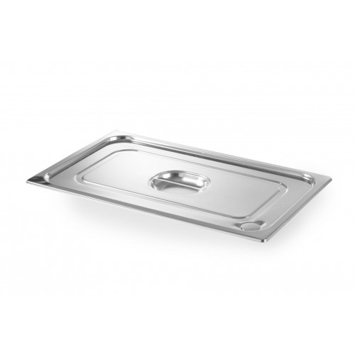Hendi Gastronorm-Deckel mit Silikonrand, Profi Line, GN 1/4, 265x162mm