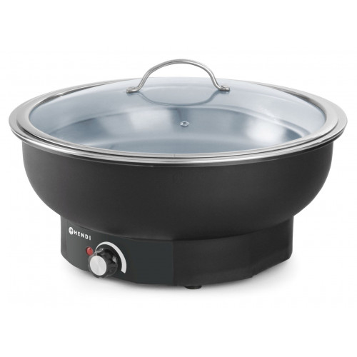 Hendi Chafing Dish Tesino, elektrisch, 6,8L, 230V/500W, ø405x(H)248mm