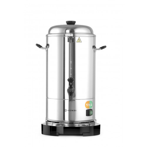 Hendi Kaffee-Perkolator, doppelwandig, 10L, 230V/1500W, ø295x(H)576mm
