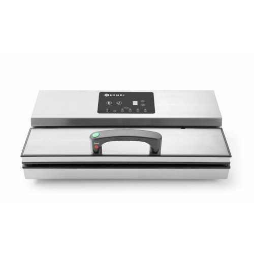 Hendi Vakuumverpackungsmaschine Kitchen Line für Vakuumbeutelrollen, Schweißleiste 420 mm, 230 V / 0,55 kW, 490 x 260 x (H) 145 mm