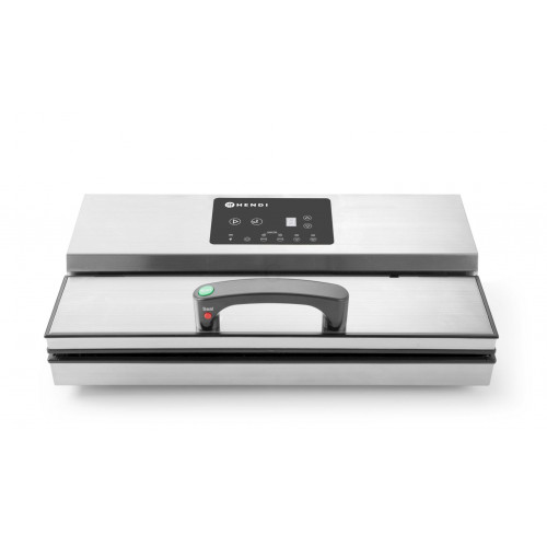 Hendi Vakuumverpackungsmaschine Kitchen Line für Vakuumbeutelrollen, Schweißleiste 420 mm, 230V/550W, 490x260x(H)145mm