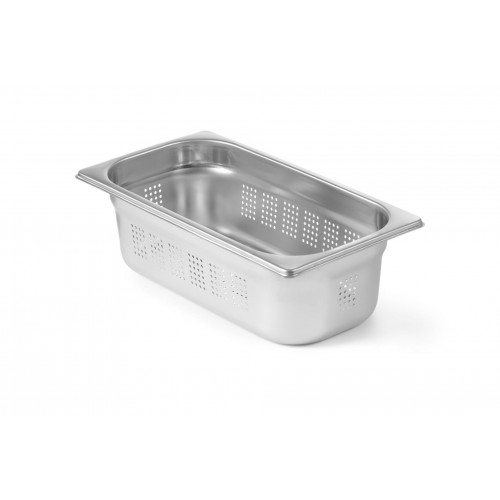 Hendi Gastronorm Behälter 1/3 perforiert, Profi Line, GN 1/3, 4L, (H)100mm