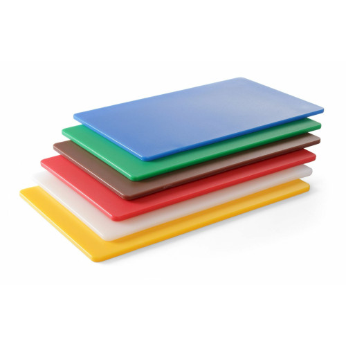 Hendi Schneidbretter HACCP Gastronorm 1/2, GN 1/2, Rot, 265 x 325 mm