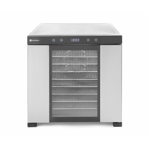 Hendi Dörrautomat Profi Line 10 Bleche, 10 Bleche, 35 / 75 ˚C, 230 V / 1 kW, 417 x 535 x (H) 430 mm