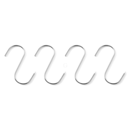 Hendi Fleischhaken - 4er Set, 90 x 4 mm