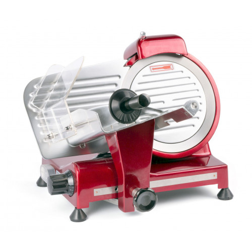 Hendi Aufschnittmaschine Profi Line 220 rote Sonderedition, 230V/280W, 440x420x(H)350mm