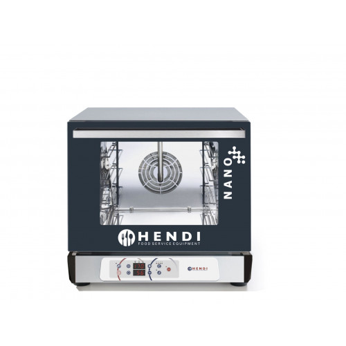 Hendi Kombidämpfer Digital mit Beschwadung NANO, 230V/3100W, 560x603x(H)530mm