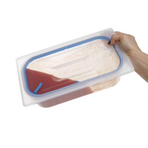 Hendi Gastronorm Deckel, luftdicht verschließbar, GN 1/1, GN 1/1, Transparent, 530x325mm
