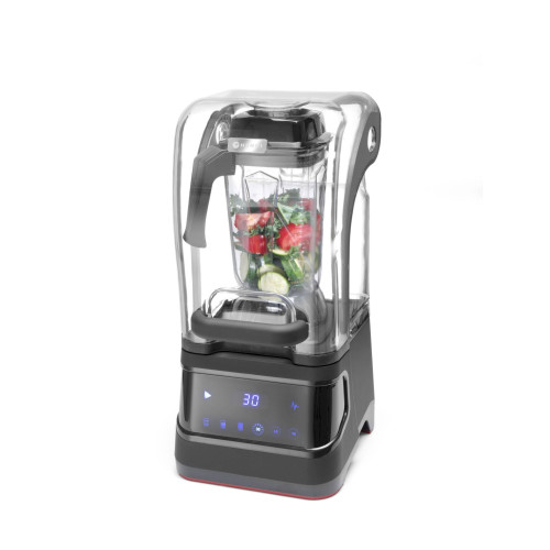 Hendi Digitaler Mixer mit schalldämmender Abdeckung, 230V/1680W, 252x258x(H)547mm