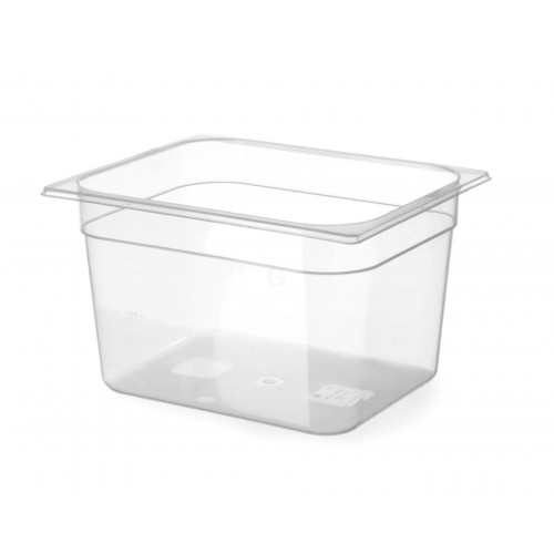 Hendi Gastronorm Behälter 1/2, GN 1/2, 9,5L, Transparent, 325x265x(H)150mm