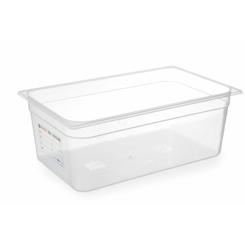 Hendi HACCP Aufbewahrungsbehälter, GN 1/1, 28 L, Transparent, 530 x 325 x (H) 200 mm