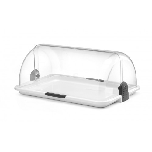 Hendi Rolltop-Präsenter, 465x310x(H)190mm