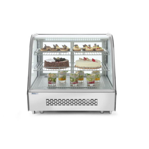 Hendi Aufsatz Kühlvitrine, 120L, 2/6˚C, 230V/160W, R600a, 686x568x(H)686mm