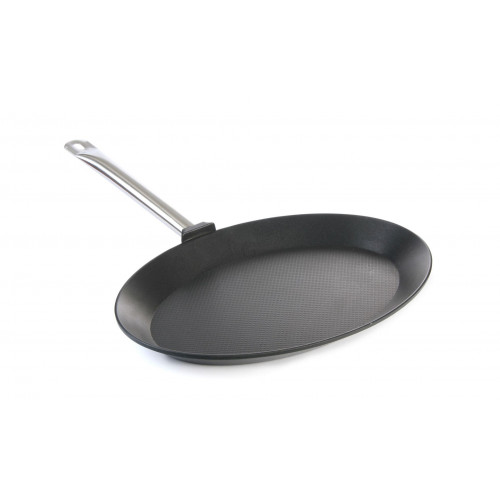 Hendi Fischpfanne - oval Titanium Professional, 400x275x(H)35mm