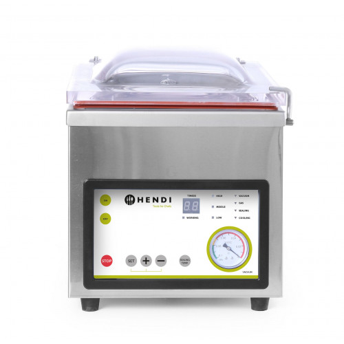 Hendi Vakuumkammern-Verpackungsmaschine Profi Line, Dichtungsband: 350 mm, 230V/750W, 425x560x(H)460mm