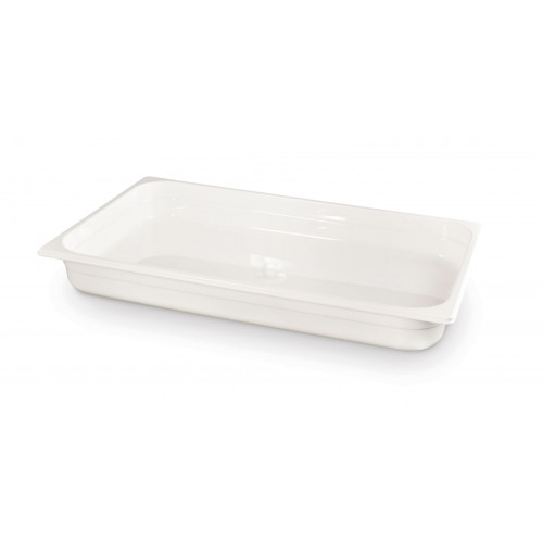 Hendi Gastronorm Behälter 1/1, GN 1/1, 9L, Weiß, 530x325x(H)65mm