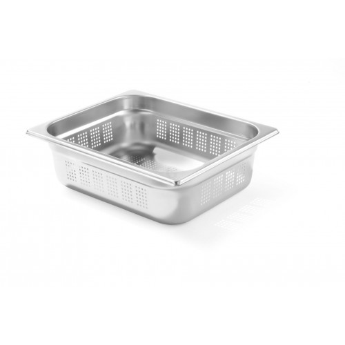 Hendi Gastronorm Behälter 1/2 perforiert, Profi Line, GN 1/2, 2L, (H)40mm