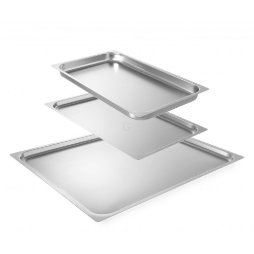 Hendi Gastronorm Einschubblech Profi Line GN 2/1, GN2/1, GN 2/1, 650x530x(H)20mm