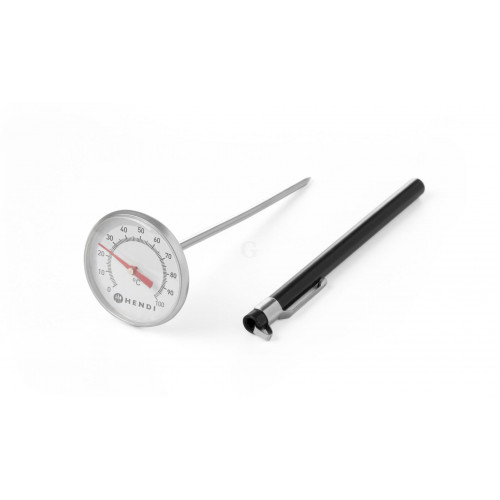 Hendi Einstechthermometer, 0/100˚C, ø44,5x(H)140mm