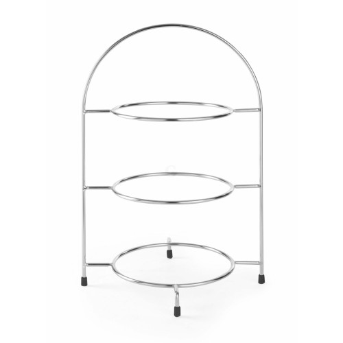 Hendi Teller-Etagere, geeignet für Teller bis max, Ø 275 mm, 290 x 290 x (H) 440 mm