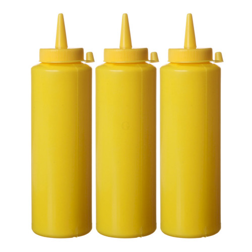 Hendi Spenderflaschen, 3er Set, 0,35L, Transparent