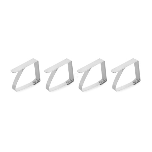 Hendi Tischdeckenklammer - 4 Stk, 50x10x(H)40mm