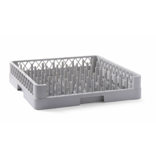 Hendi Geschirrspülkorb für Tabletts, 500 x 500 x (H) 100 mm